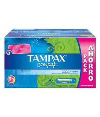 Tampax Compak Tampón Super...