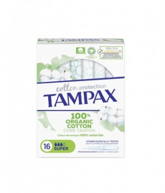 Tampax Organic Super Tampon...